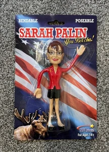Sarah Palin Puppe - Poseable Bendable - Neu, versiegelt!! - Bild 1 von 2