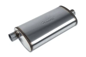 Street Max - SM12586 5"x11" Oval Body Muffler 2.5" Offset In / 2.5" Center Out - Picture 1 of 3