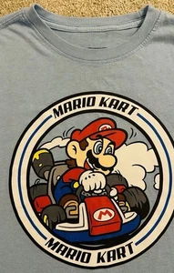 Nintendo Jungen Mario Kart Grafik T-Shirt Gr. L (10-12) - Bild 1 von 4