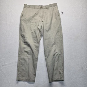 Pantalon pantalons habillés marron uni marron puritain adulte homme taille 40 x 32 - Photo 1/10