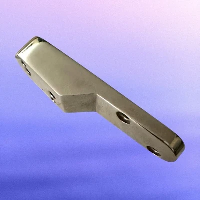 TASTES Chrome Nickel Spyder abgewinkelt Direct Mount Drop Forward Paintball Pistole - Bild 1 von 3