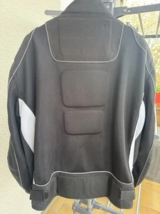 Motorradjacke mit Protektoren Herren Textil Motorrad Jacke Roller Jacke Schwarz - Bild 1 von 5