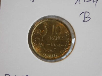France 10 Francs 1954 B GUIRAUD (971) - Photo 1/2