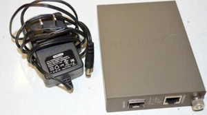 Used 1-TRENDnet TFC-1000MA Fiber Converter w/power supply - No module. - Picture 1 of 3