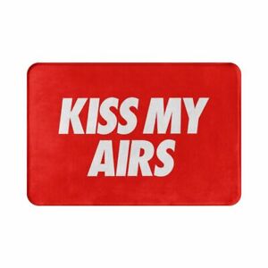Kiss My Airs Doormat Rug carpet Mat Footpad Polyester Anti-slip Washable Entranc