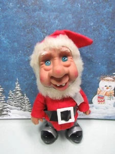 Muñeca Troll DE COLECCIÓN SANTA - 6 1/2" Sin Marca - HECHA EN DINAMARCA - Excelente - RARA - Imagen 1 de 9