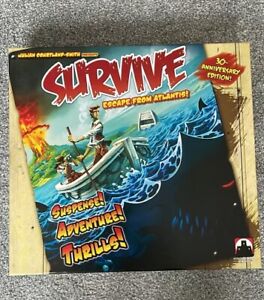 Survive Escape From Atlantis 30th Anniversary Edition Board Game