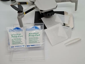 2x DJI Mini 2 Schutzglas Linsenschutz Set Gimbal Protektor Stoßschutz Kamera - Bild 1 von 7