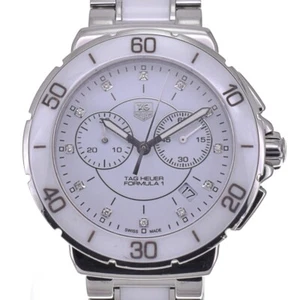 TAG HEUER Formula 1 CAH1211 12P diamond white Dial Quartz Ladies Watch I#136636 - Picture 1 of 10