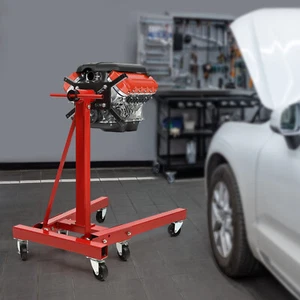 2000 lbs Folding Engine Stand Foldable Rotating Engine Holder Heavy Duty 360° - Foto 1 di 24