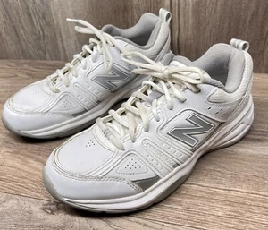 New Balance Mens 409 White Running Shoes Sneakers Size 8.5 Comfort Walking - Picture 1 of 10