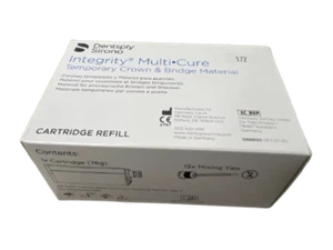 Dentsply 666600 Integrity Multi-Cure Temp Crown Bridge Material A1 EXP Dec 2025 - Picture 1 of 1