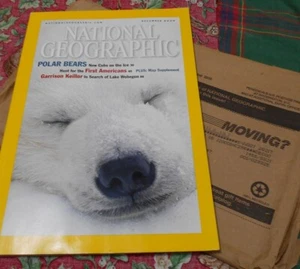 National Geographic Magazine - December 2000, Polar Bears - New in Book Mailer - Imagen 1 de 3