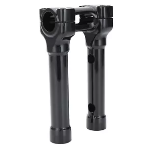 1-1/4" Clamp 8" Rise Handlebar Riser for Softail Sportster XL 883 120 Dyna - Foto 1 di 7