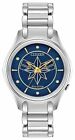 Citizen $350 Women's Eco-Drive Captain Marvel Watch! Silver/Blue Dial Em0596-58W