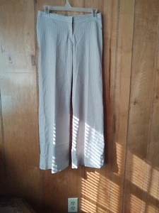 XXI women's cropped pants | striped wide leg pants - Picture 1 of 10