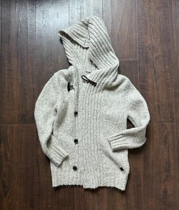 Zara knitwear the good things / kids sweater cardigan size 6 / arm patches - Picture 1 of 2