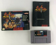 Lufia & The Fortress of Doom SNES Super Nintendo authentic 