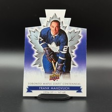 2017-18 Upper Deck Toronto Maple Leafs Centennial Die Cut #64 Frank Mahovlich