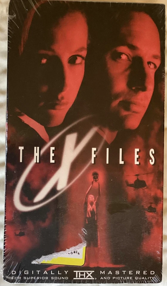 The X-Files: The Movie, sealed 1998 VHS tape in cardstock case - Image 1 of 2