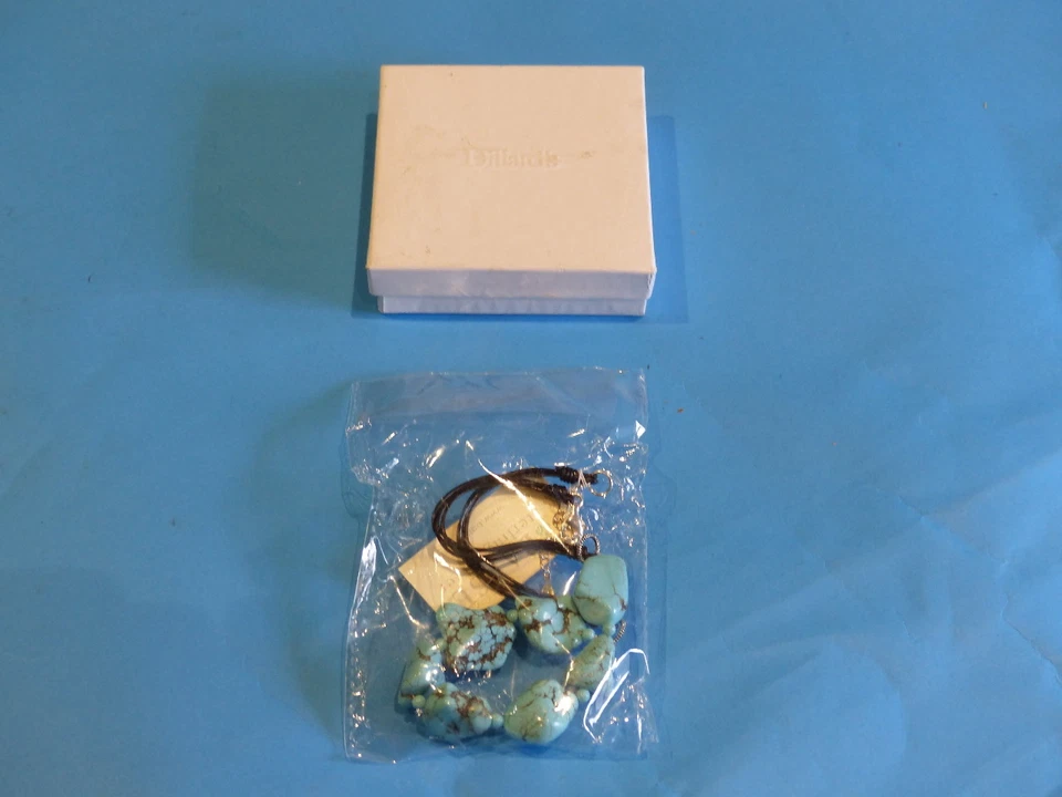 BARSE STERLING SILVER TURQUOISE MAGNASITE BRACELET  RITAN03MUS - Image 1 of 1