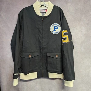 NWT Mitchell & Ness Pittsburgh Panthers Louis Riddick Cotton Twill Jacket Men L - Picture 1 of 9