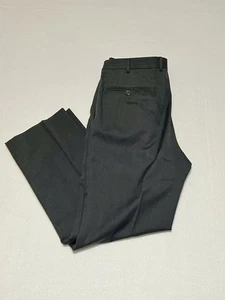 Ermenegildo Zegna Anzughose für Herren mit flacher Vorderseite. Coole Optik 100% Wolle Schwarz 34 - Bild 1 von 8