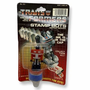 Vintage HG Toys Transformers Stamp Bots Optimus Prime Stempel Figur, gebraucht - Bild 1 von 5