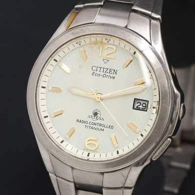 Кварцевые женские часы Citizen H410-T003788 Attesa белый циферблат аналоговые из Японии - Изображение 1 из 4
