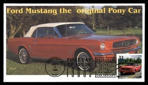 Mayfairstamps US FDC 1999 Wisconsin Ford Mustang car First Day Cover aau_48923 - Picture 1 of 2