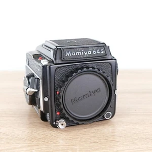 Mamiya M645 1000s Body & Waist Level Finder Tested Medium Format Film Camera - Picture 1 of 12