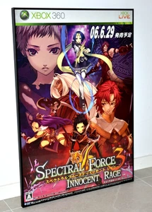 Spectral Force 3 Innocent Rage - Promo B2 Poster - Xbox 360 Japan 2006 - Bild 1 von 3