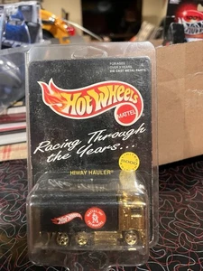 Hot Wheels Hiway Hauler 1/8000 Limited Edition Racing Through Years Mattel Gold - Picture 1 of 2