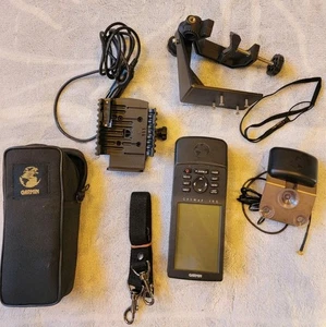 Garmin GPSMAP 195 Aviation GPS Unit W Charger + Accessories BUNDLE - Picture 1 of 13