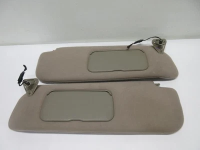 97-02 Savana Express conversión furgoneta parasoles conductor pasajero tela marrón Foto 1 de 4