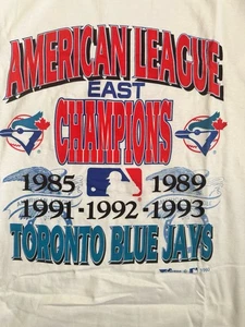 Vintage 90’s American League EAST Champions! Toronto Blue Jays ( Men’s XL ) - Foto 1 di 6
