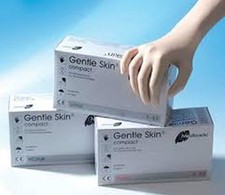 Latexhandschuhe Einmalhandschuhe  puderfrei 100 Stck   verschiedene Größen 