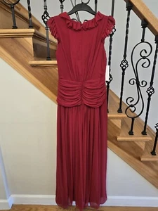Jill Stuart Size 6 Red Sleeveless Gown - Picture 1 of 3