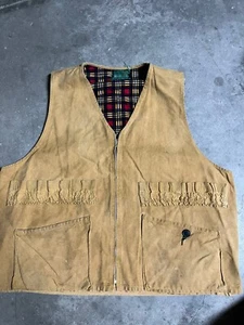 Vintage Montgomery Ward Mens Hunting Vest Xl - Picture 1 of 6
