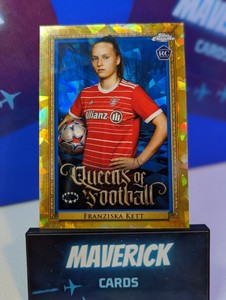 Topps Sapphire 22/23 Women's UCL Franziska Kett Queens Of Football RC Bayern M.