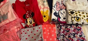 Paket #1 Mädchen 24 Monate Babykleidung 10 Teile Disney Baby Minnie Mouse Winnie Pooh - Bild 1 von 16