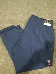 SCRUBSTAR PREMIUM ANTIMICROBIAL DRAWSTRING SUPREME YOGA PANTS INDIGO BLUE 3XL - Picture 1 of 10
