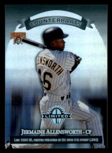 1997  Donruss Limited Exposure #103 Allensworth / Bernie Williams CP