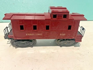 Lionel  #6017 Gauge O Red Caboose, - Picture 1 of 8