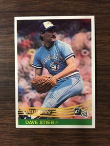 1984 Donruss Set Break #71 DAVE STIEB NM-MT or BETTER J10020221 - Picture 1 of 12