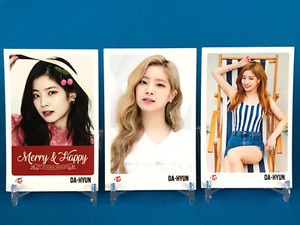Da-hyun Twice message card 3set JYP ENTERTAINMENT WARNER MUSIC From Japan j