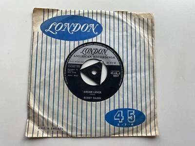 BOBBY DARIN ORIGINAL  UK 1958  LONDON  45  DREAM LOVER - Image 1 of 4