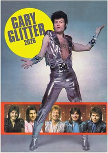 Wandkalender 2026 (12pg) GARY GLITTER Vintage Musik Foto Poster 1249 - Bild 1 von 2