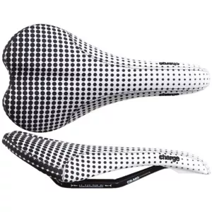Charge Bikes Spoon saddle, CrMo -Dot Fade - Picture 1 of 1