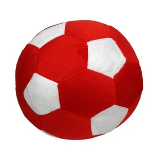 plush Socer Ball-red-Soft/Safe/Silent/Skillful Toy Little Galileo (7in-18cm) - Picture 1 of 2